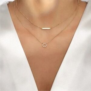 Layered necklace